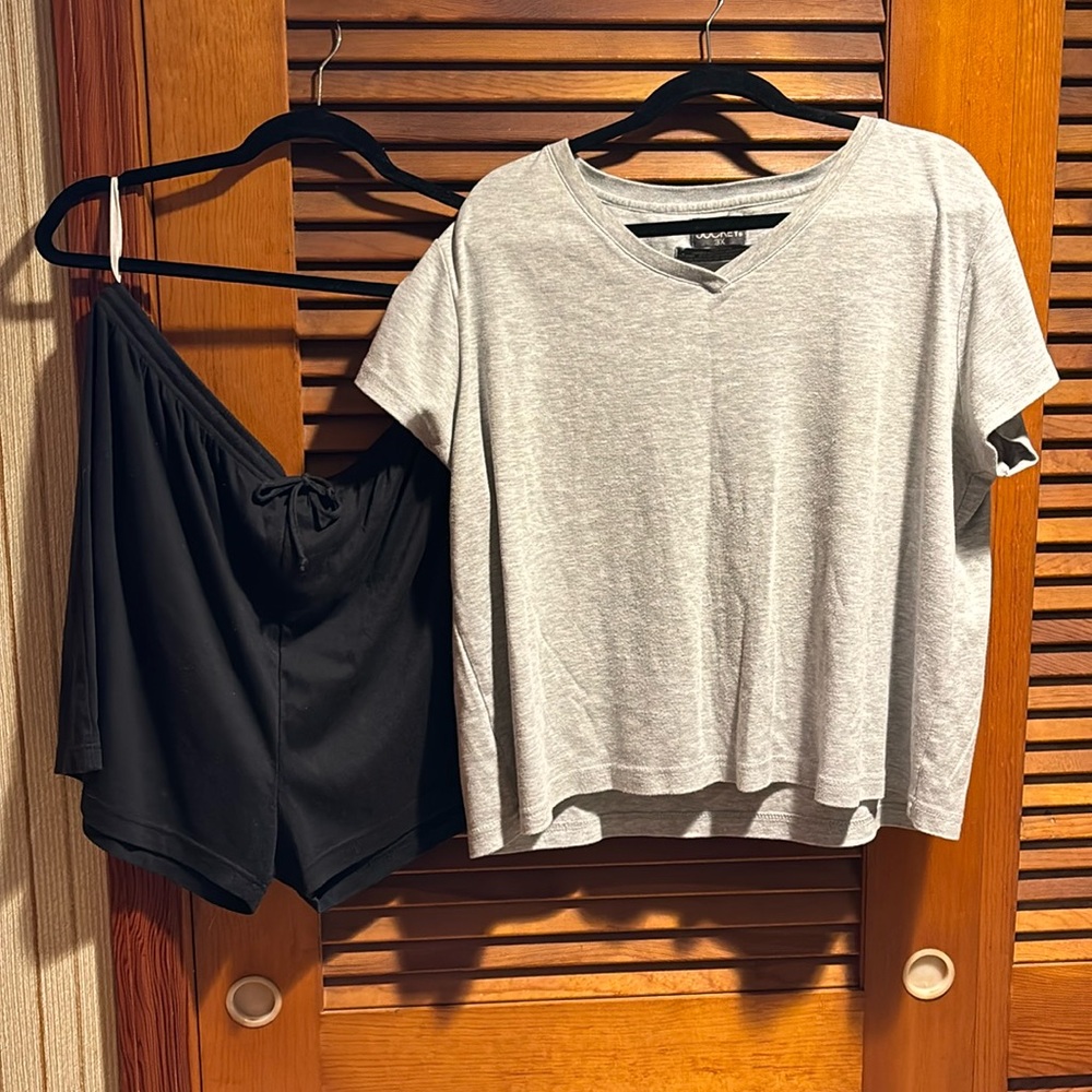 Jockey for Women Sleep Shorts and Tee